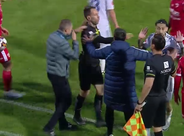 Bogdan Andone a cedat nervos la Botoșani - Dinamo! Antrenorul a sărit la arbitrul meciului_5