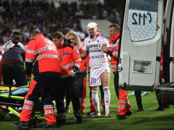 
	Romario Benzar, accidentare horror la FC Botoșani &ndash; Dinamo! Verdictul specialistului: &rdquo;L-a lovit cu crampoanele în cap!&rdquo;
