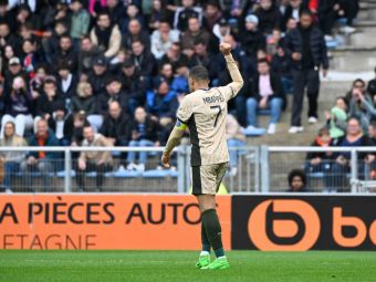 Kylian Mbappe, performanță fabuloasă în acest sezon! La câte goluri a ajuns după dubla din Lorient - PSG 1-4