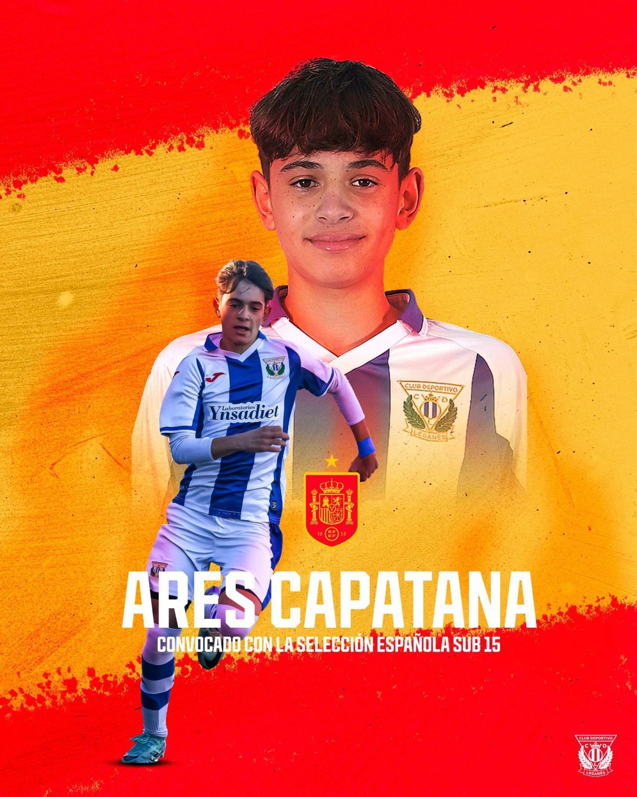 Ares Căpățână, fotbalist la Leganes, a debutat pentru naționala Spaniei și a câștigat primul trofeu! ”A fost emoționant”_9
