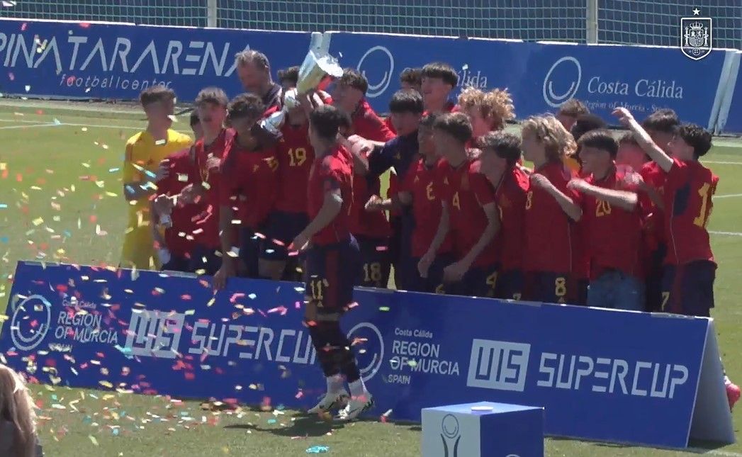 Ares Căpățână, fotbalist la Leganes, a debutat pentru naționala Spaniei și a câștigat primul trofeu! ”A fost emoționant”_5