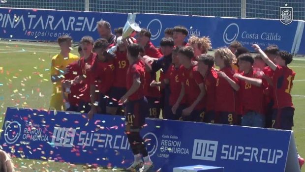 Ares Căpățână a debutat pentru naționala Spaniei și a câștigat primul trofeu! A fost emoționant