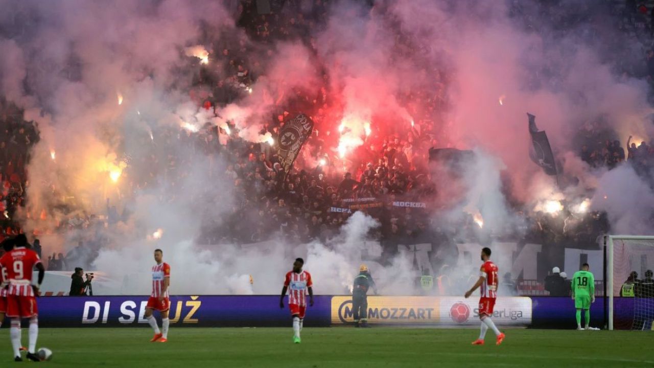 Steaua Rosie Belgrad Champions League Serbia
