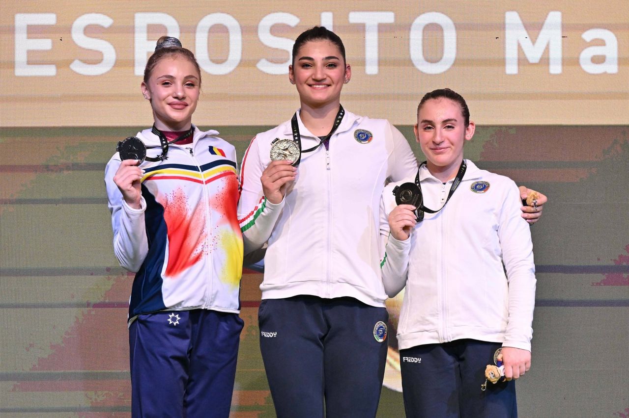 Performanță incredibilă reușită de Sabrina Voinea! Două medalii într-o zi la Campionatele Europene de gimnastică_1