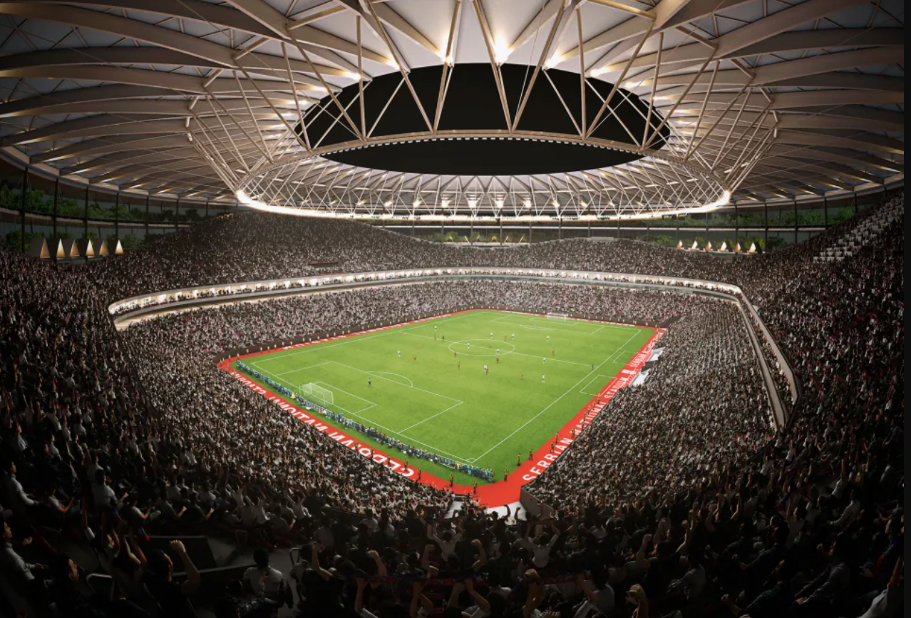 Serbia a început construcția unui stadion de 60.000 locuri. Proiectul costă 350 milioane de euro_5