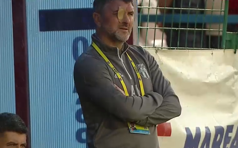 Adrian Mihalcea, apariție surprinzătoare la meciul cu Gloria Buzău! Cum a apărut antrenorul Unirii Slobozia_1