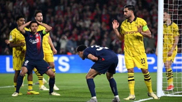 Nu există așa ceva! Reacția germanilor după ce au văzut ce s-a întâmplat la PSG - Borussia Dortmund