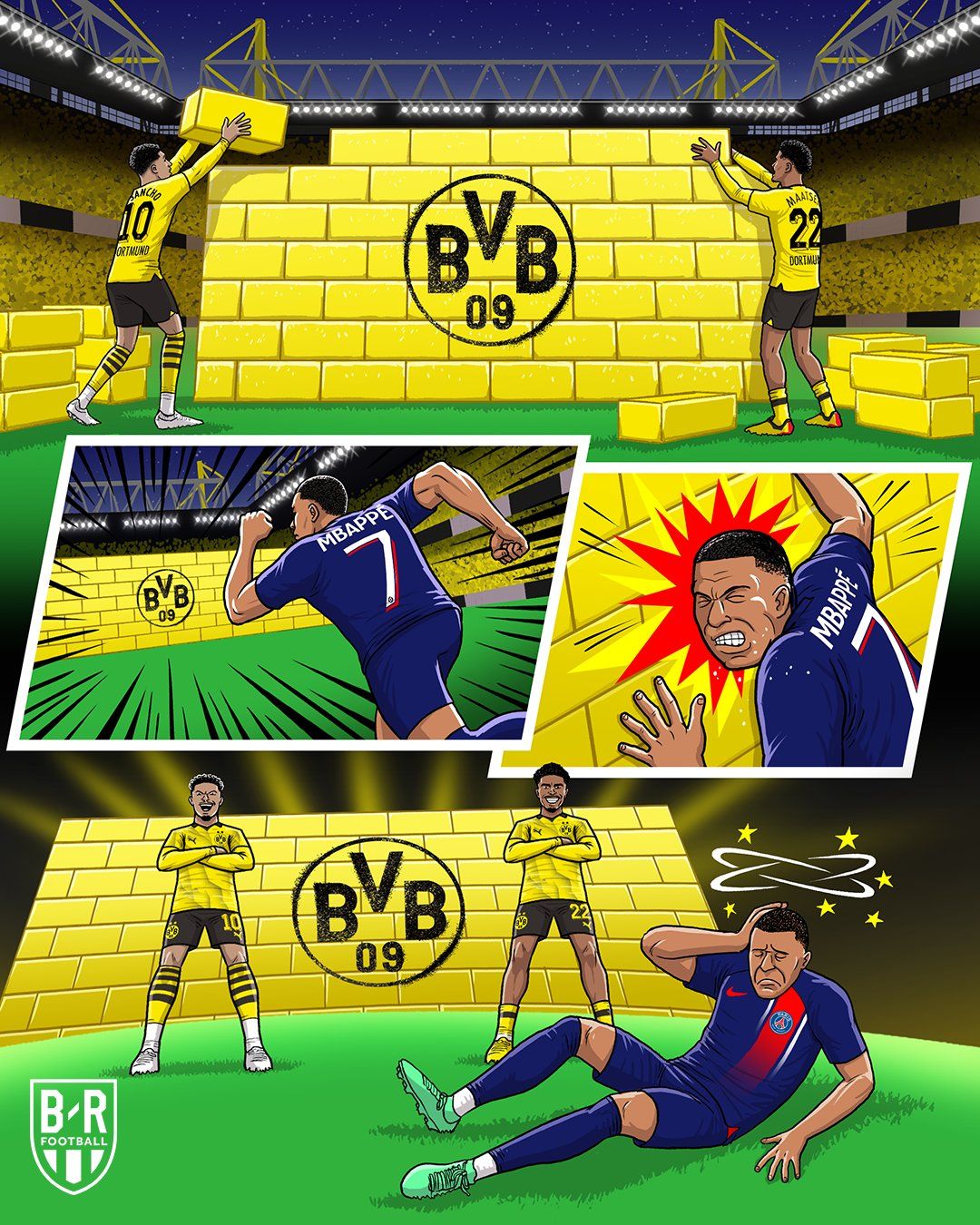 Kylian Mbappe, ținta glumelor după ce Borussia Dortmund s-a calificat în finala Champions League_5