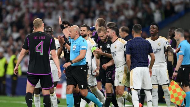 Protocolul UEFA, încălcat grav în timpul partidei de pe Santiago Bernabeu: Imaginile nu pot fi arătate pe stadion
