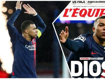 
	Gestul inedit făcut de L&#39;Equipe, după ce Kylian Mbappe a anunțat că pleacă de la PSG
