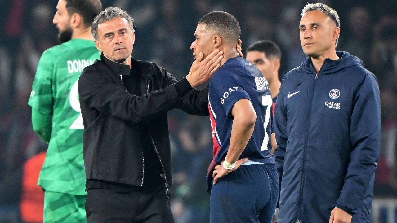 PSG kylian mbappe Luis Enrique Real Madrid