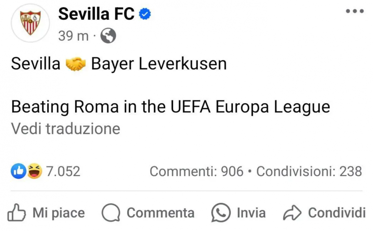 Bayer Leverkusen i-a răsucit cuțitul în rană Romei, după eliminarea din Europa League_1