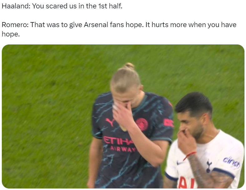 Meme-urile apărute după Tottenham - Manchester City! Radu Drăgușin a fost printre protagoniști_19