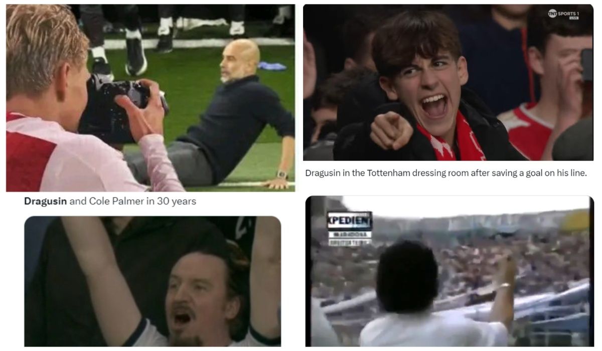 Meme-urile apărute după Tottenham - Manchester City! Radu Drăgușin a fost printre protagoniști_22