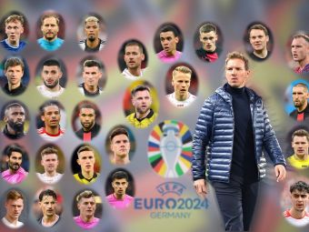 
	Germania a anunțat lotul preliminar pentru EURO 2024! Numele grele pe care nu se bazează Nagelsmann
