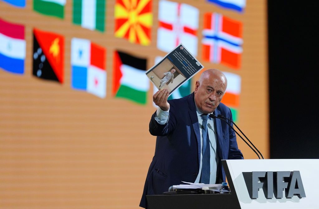 Israel congres FIFA Gianni Infantino palestina razboi fasia gaza