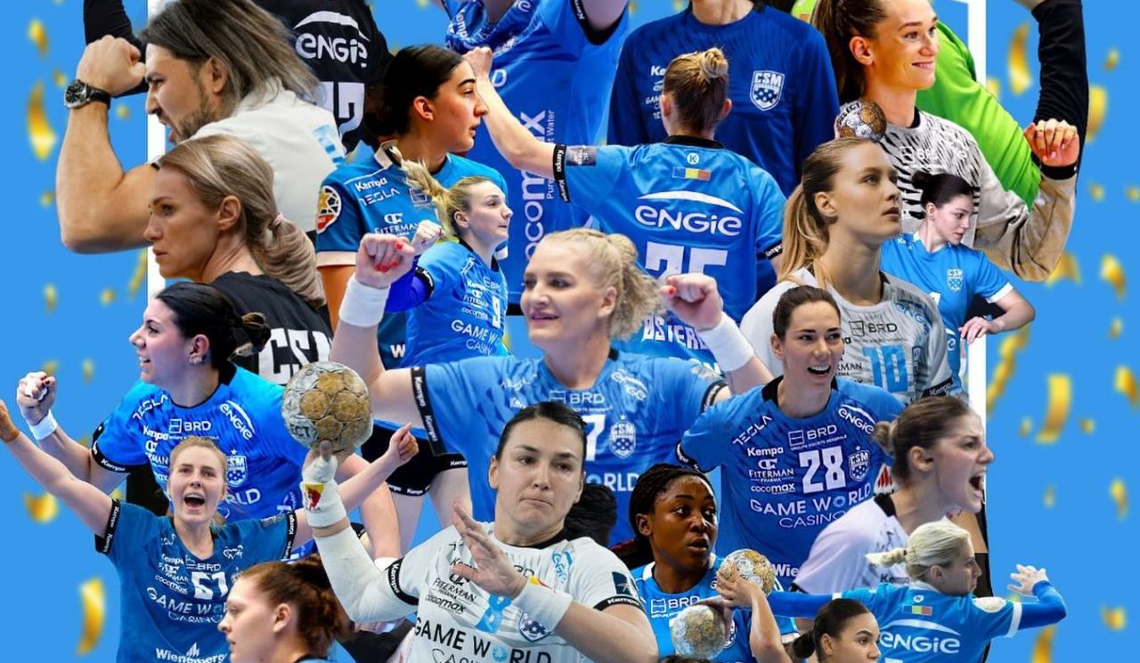 CSM București, campioana României la handbal feminin pentru a șaptea oară + Ceremonia de premiere_1