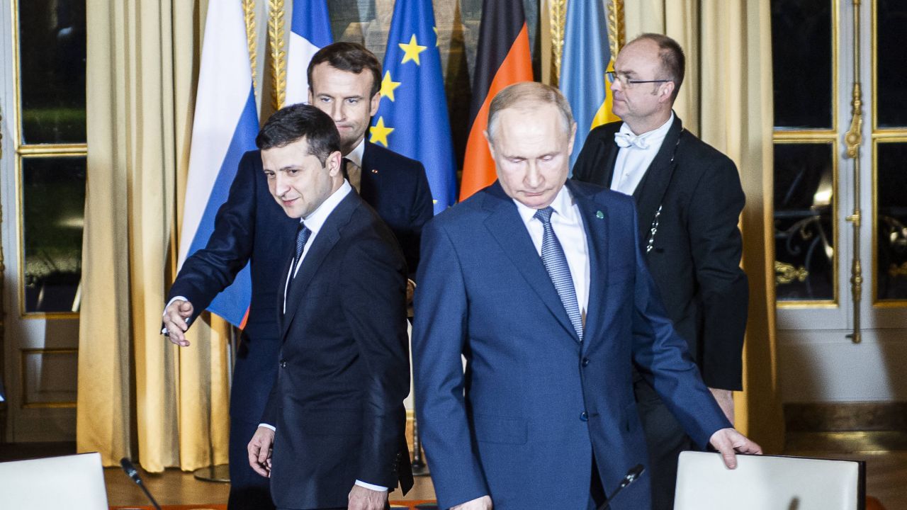 Volodimir Zelenski Emmanuel Macron Jocurile Olimpice de la Paris razboiul din Ucraina Vladimir Putin