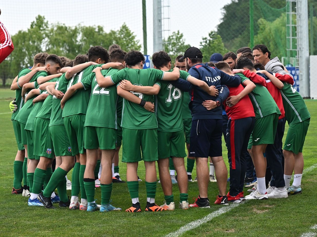 FCSB a zdrobit CSA Steaua și e campioana Ligii Elitelor U15: "Să se audă în toată țara / Steaua este campioana"_10