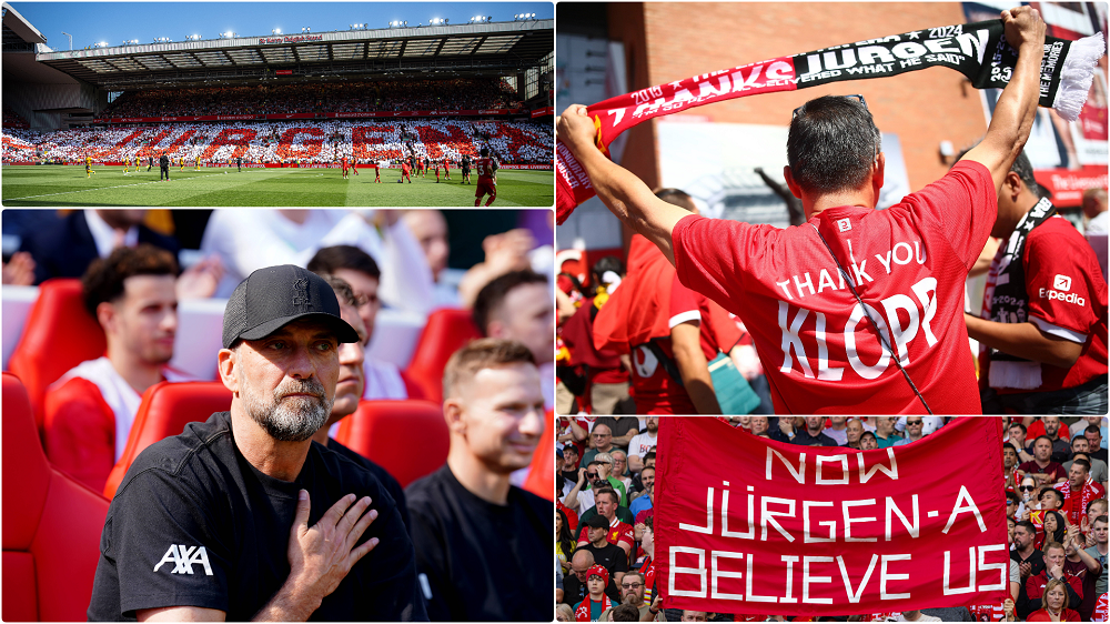 Atmosferă incendiară pe Anfield la ultimul meci al lui Jurgen Klopp pe banca lui Liverpool_11