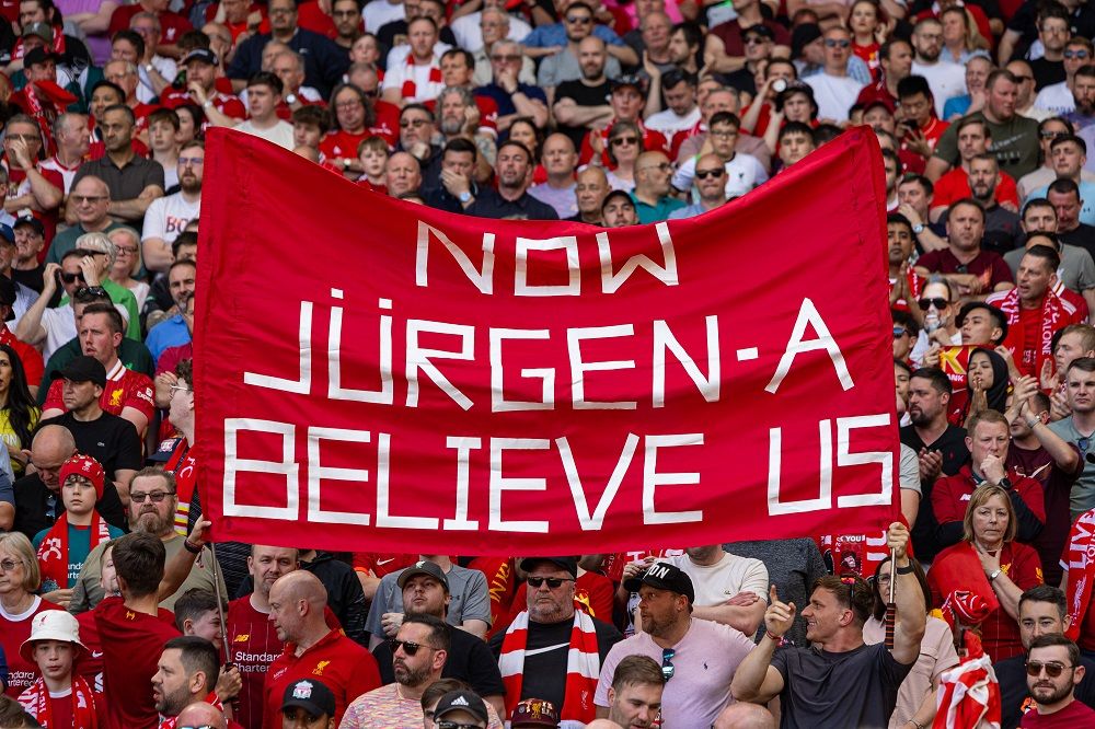 Atmosferă incendiară pe Anfield la ultimul meci al lui Jurgen Klopp pe banca lui Liverpool_8