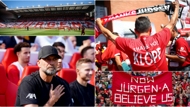 Atmosferă incendiară pe Anfield la ultimul meci al lui Jurgen Klopp pe banca lui Liverpool