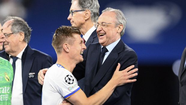 
	Cum a reacționat președintele Real Madrid, după retragerea lui Toni Kroos

