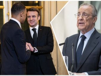 
	Florentino Perez, față în față cu Emmanuel Macron! Președintele Franței i-a cerut să îl lase pe Kylian Mbappe la Jocurile Olimpice
