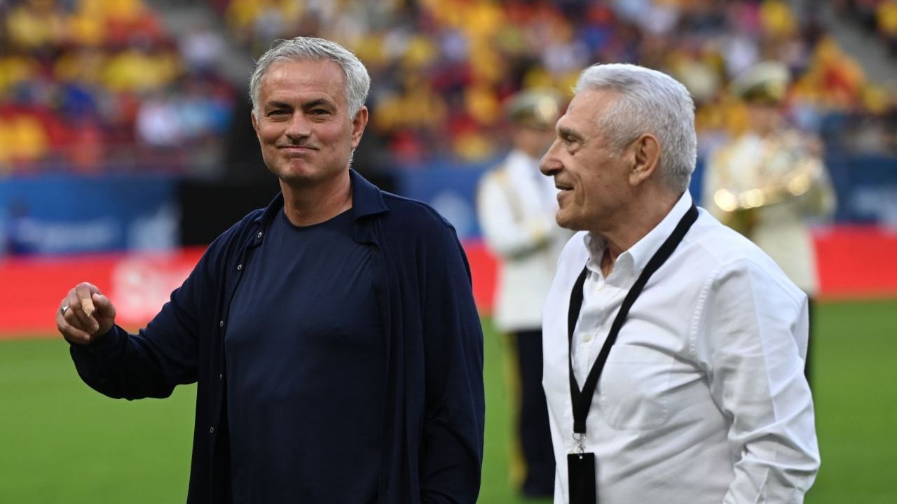 giovanni becali ioan becali Jose Mourinho meciul de adio al Generatiei de Aur