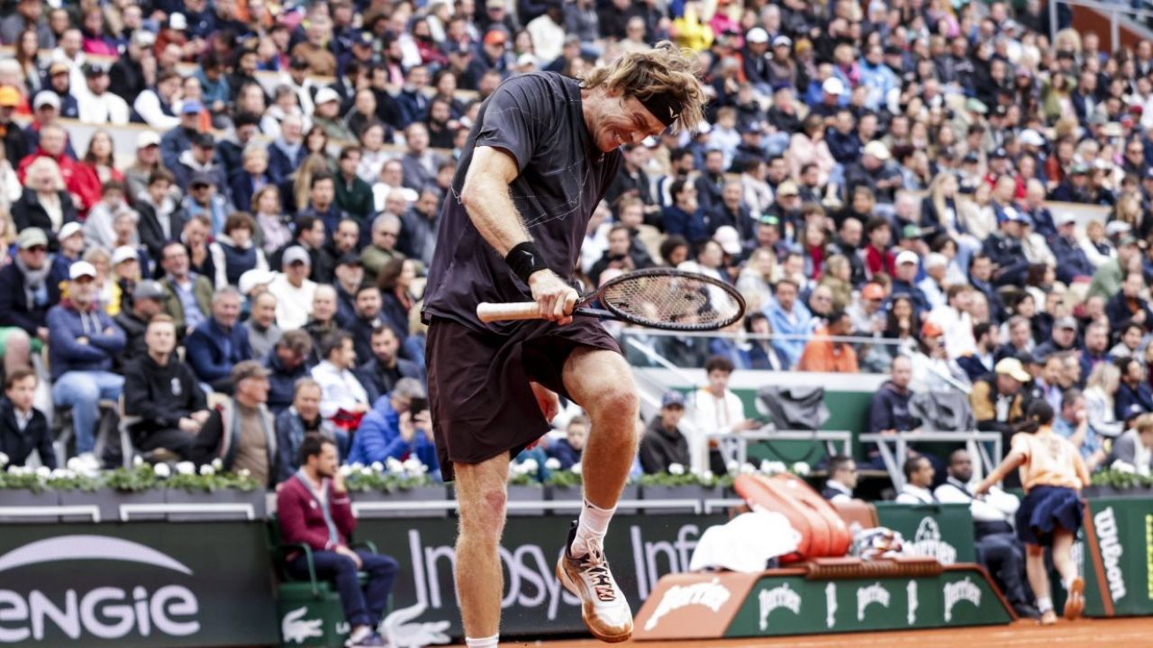 Roland Garros 2024 Andrey Rublev Tenis ATP