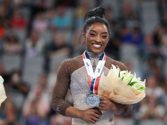 
	Simone Biles face legea la Naționalele de gimnastică ale Statelor Unite. Reacția vedetei&nbsp;
