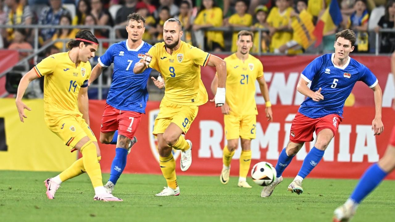 Romania EURO 2024 Liechtenstein meci amical