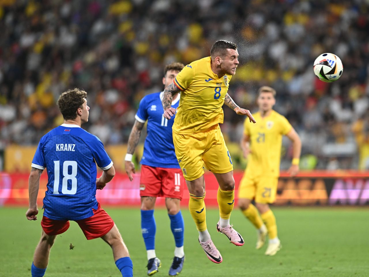România - Liechtenstein 0-0. Multe ocazii, niciun gol! Tricolorii merg la EURO fără victorie în meciurile amicale_5
