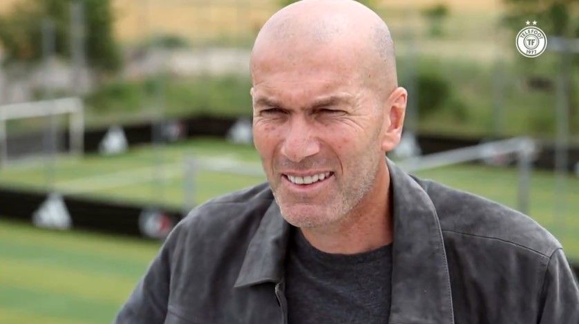 Zinedine Zidane kylian mbappe Real Madrid