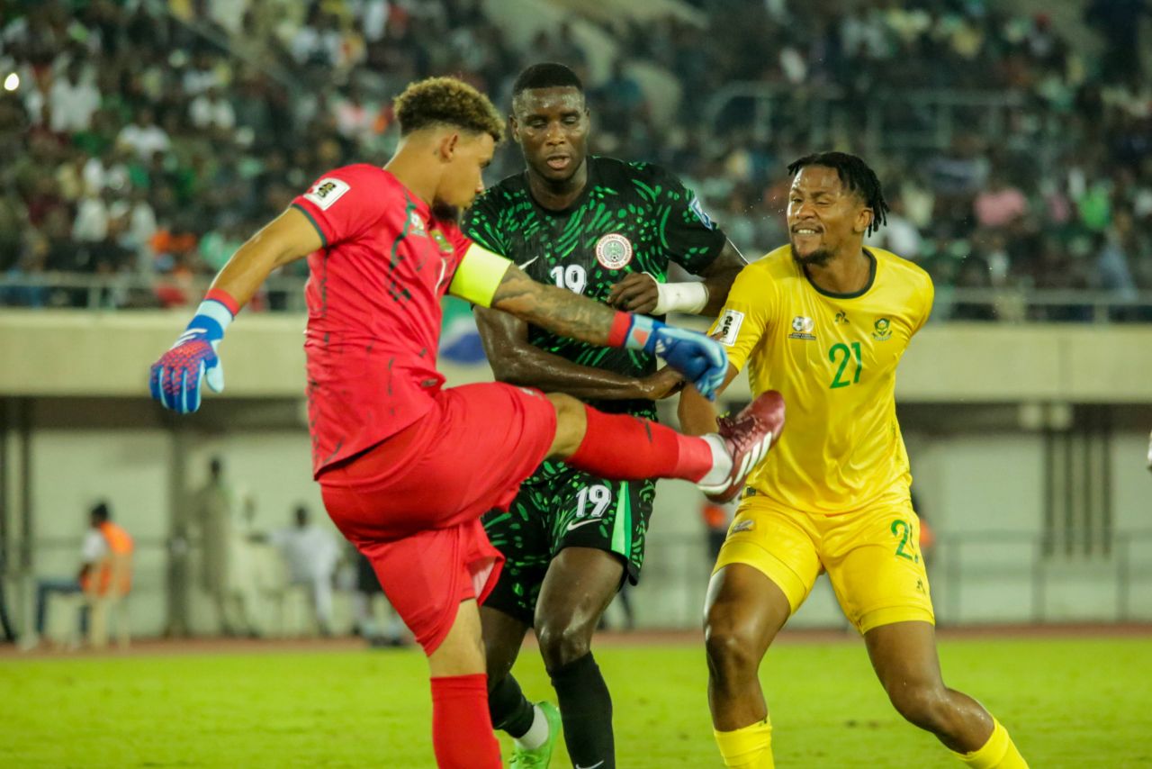 Siyabonga Ngezana de la FCSB a debutat oficial pentru naționala Africii de Sud! Cum s-a descurcat în fața atacanților Nigeriei_3
