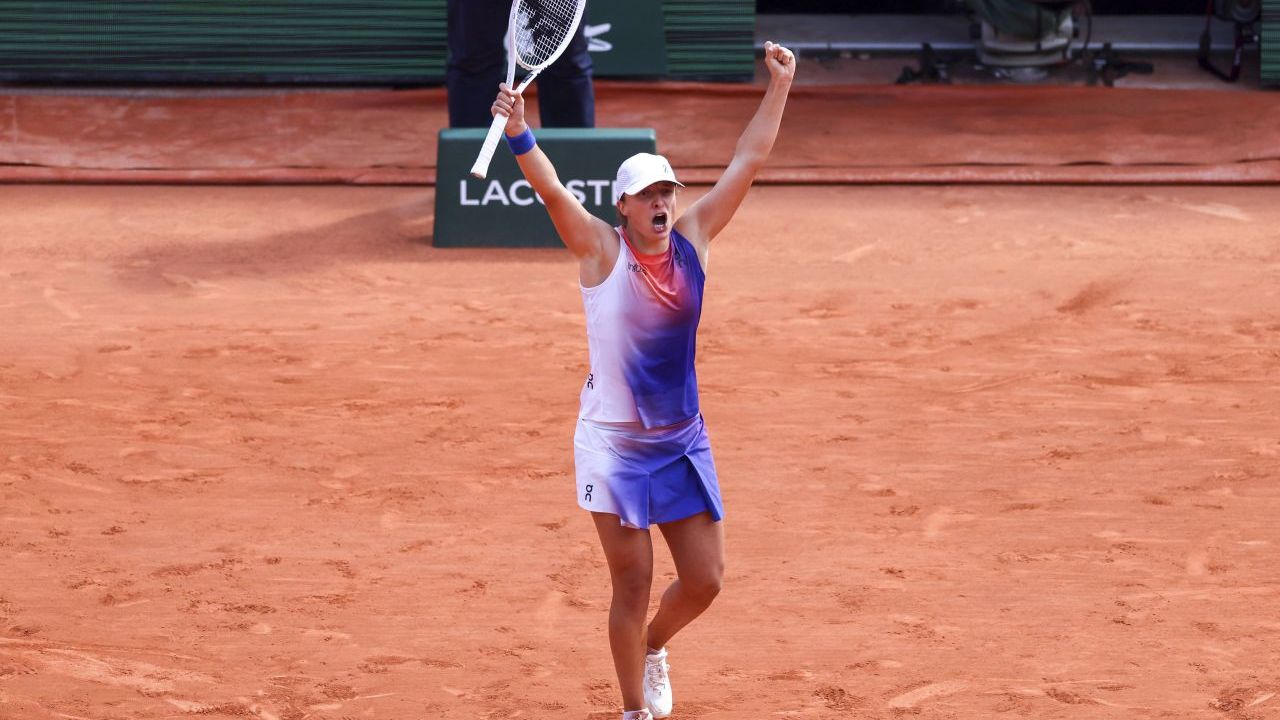 Iga Swiatek Jasmine Paolini Roland Garros 2024 Tenis WTA