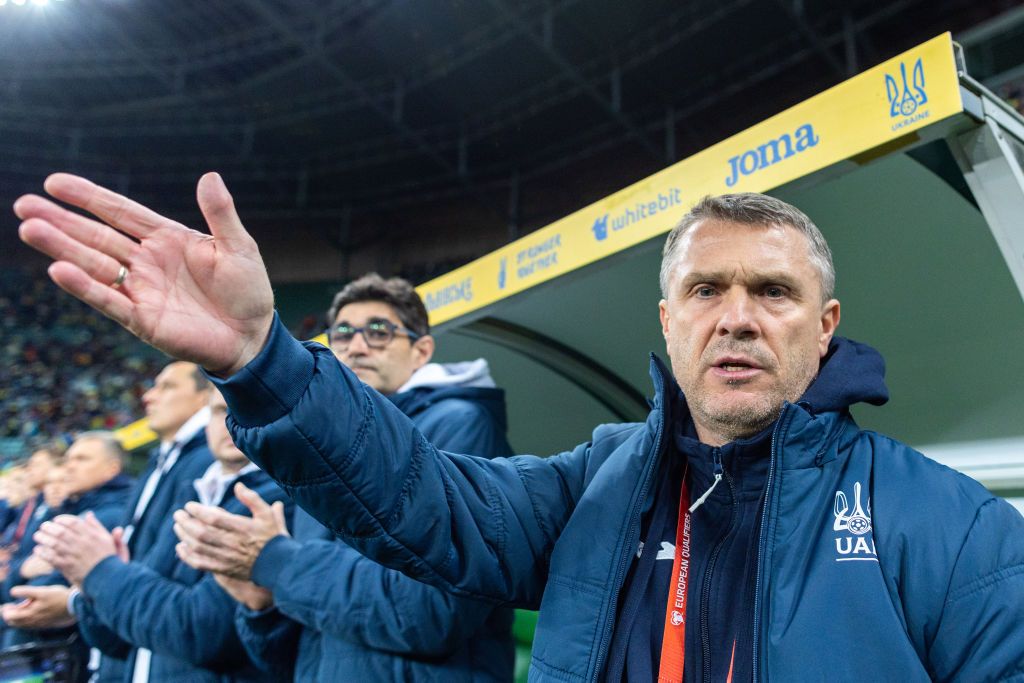 Andriy Lunin EURO 2024 Sergiy Rebrov Ucraina