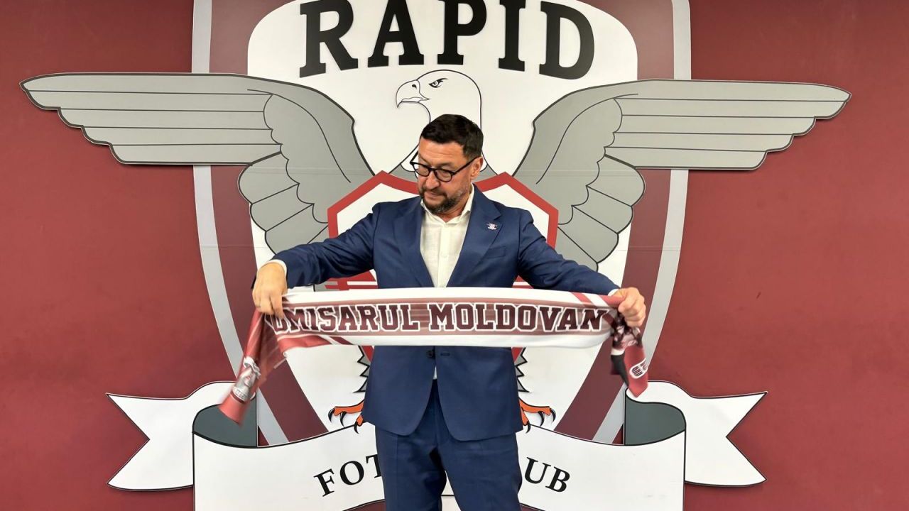 Viorel Moldovan dan sucu Rapid Bucuresti Superliga Romaniei Victor Angelescu