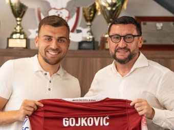 
	Luka Gojkovic a ajuns la București și s-a fotografiat cu Viorel Moldovan! Ce urmează pentru noul transfer de la Rapid
