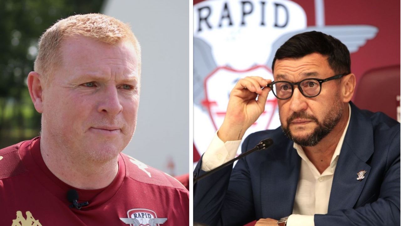 dan sucu Neil Lennon prezentare rapid Rapid Viorel Moldovan