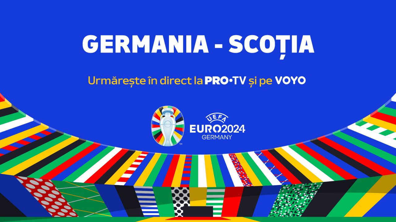 Germania - Scoția EURO 2024 Sport.ro Voyo