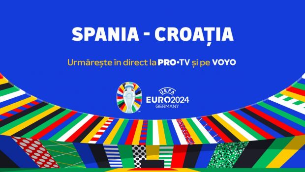 
	Cine transmite la TV Spania-Croația de la EURO 2024. Unde vezi meciul zilei, dar și Italia - Albania și Ungaria - Elveția
