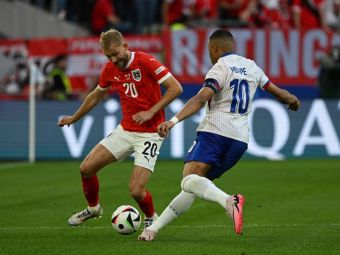 
	EURO 2024 | Austria - Franța 0-1 a fost în direct la Pro TV și pe VOYO! Mbappe a ieșit de pe teren cu nasul spart. Victorie la limită pentru francezi
