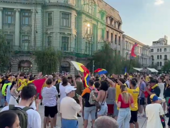 
	Fierbe Piața Universității! Românii au strălucit în centrul Bucureștiului după victoria naționalei de la EURO 2024
