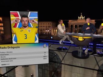
	Dezbatere în studioul BBC după România - Ucraina: &quot;Și Drăgușin încă nu și-a primit șansa la Tottenham&quot; David Moyes a intervenit
