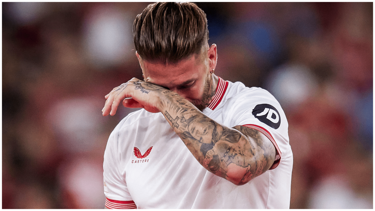 Sergio Ramos Real Madrid Sevilla