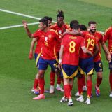 Spania - Italia 1-0!&nbsp; | Ibericii s-au impus în urma autogolului marcat de Riccardo Calafiori și au obținut calificarea în optimi