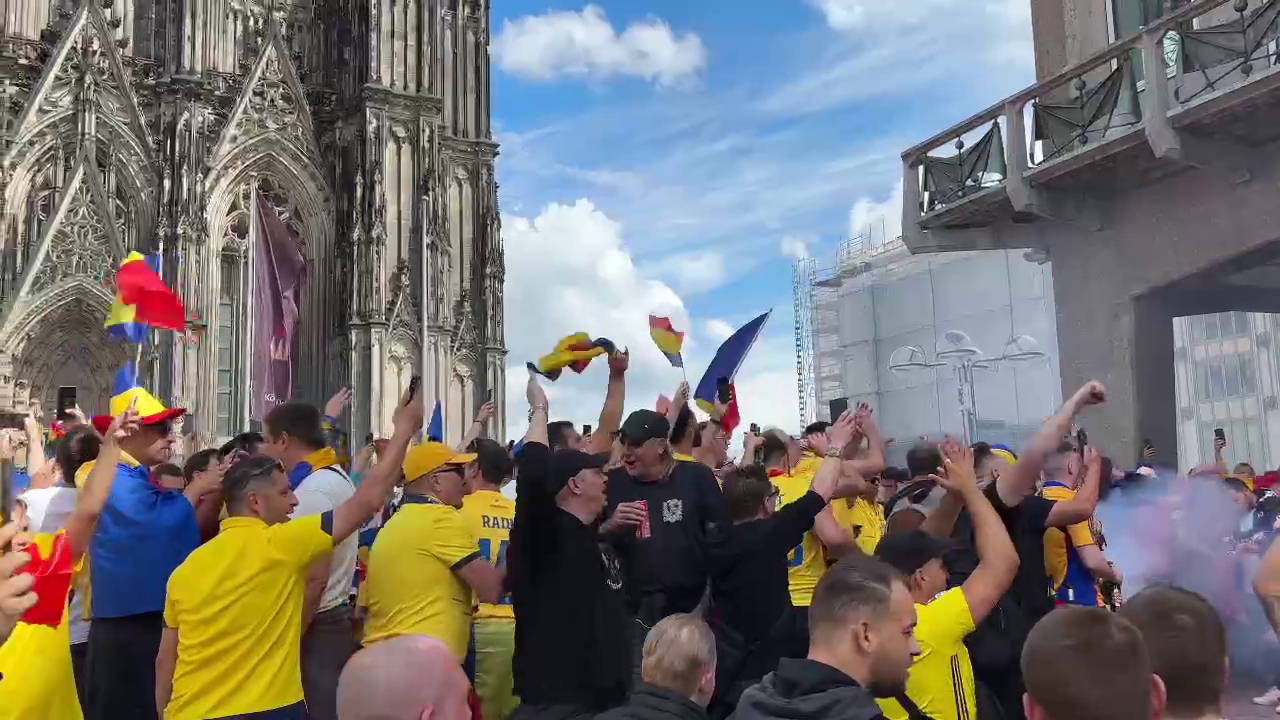 Party în Koln! Românii cântă și se distrează pe străzile din Germania înainte de meciul cu Belgia (Pro TV & VOYO, 22:00)_4