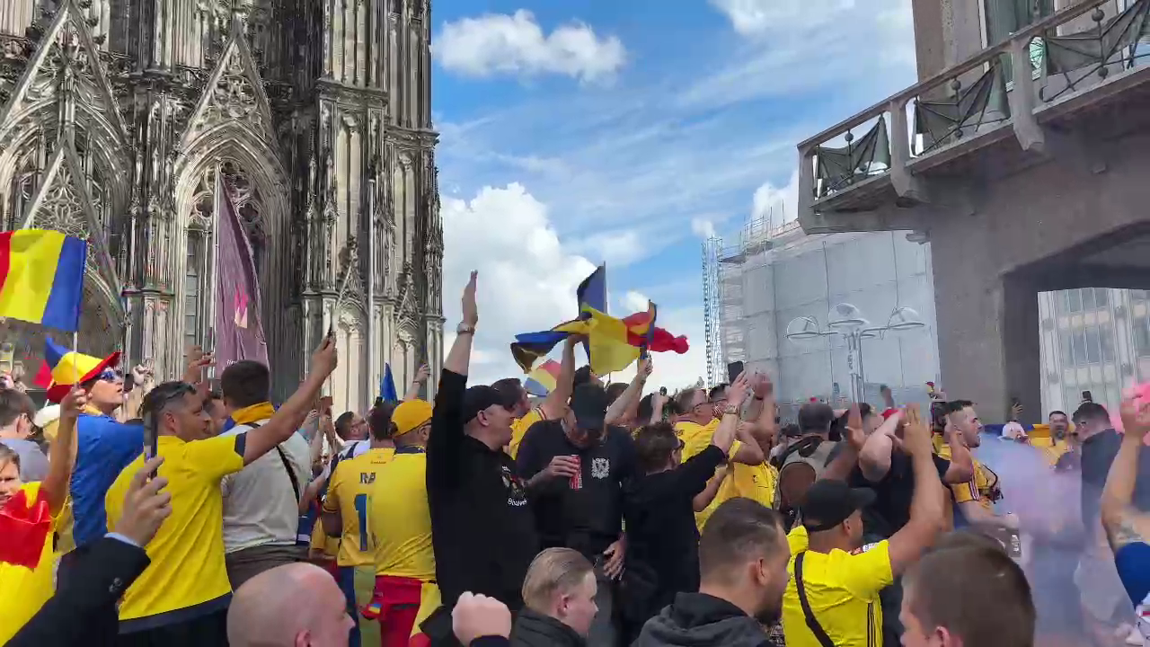 Party în Koln! Românii cântă și se distrează pe străzile din Germania înainte de meciul cu Belgia (Pro TV & VOYO, 22:00)_5