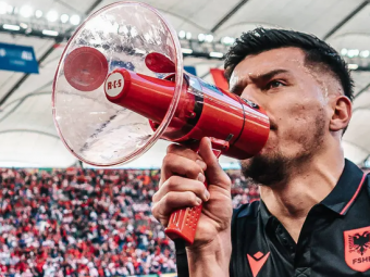 
	Lovitură pentru Albania la EURO 2024! Suspendare de două meciuri pentru atacantul care a scandat împotriva Serbiei

